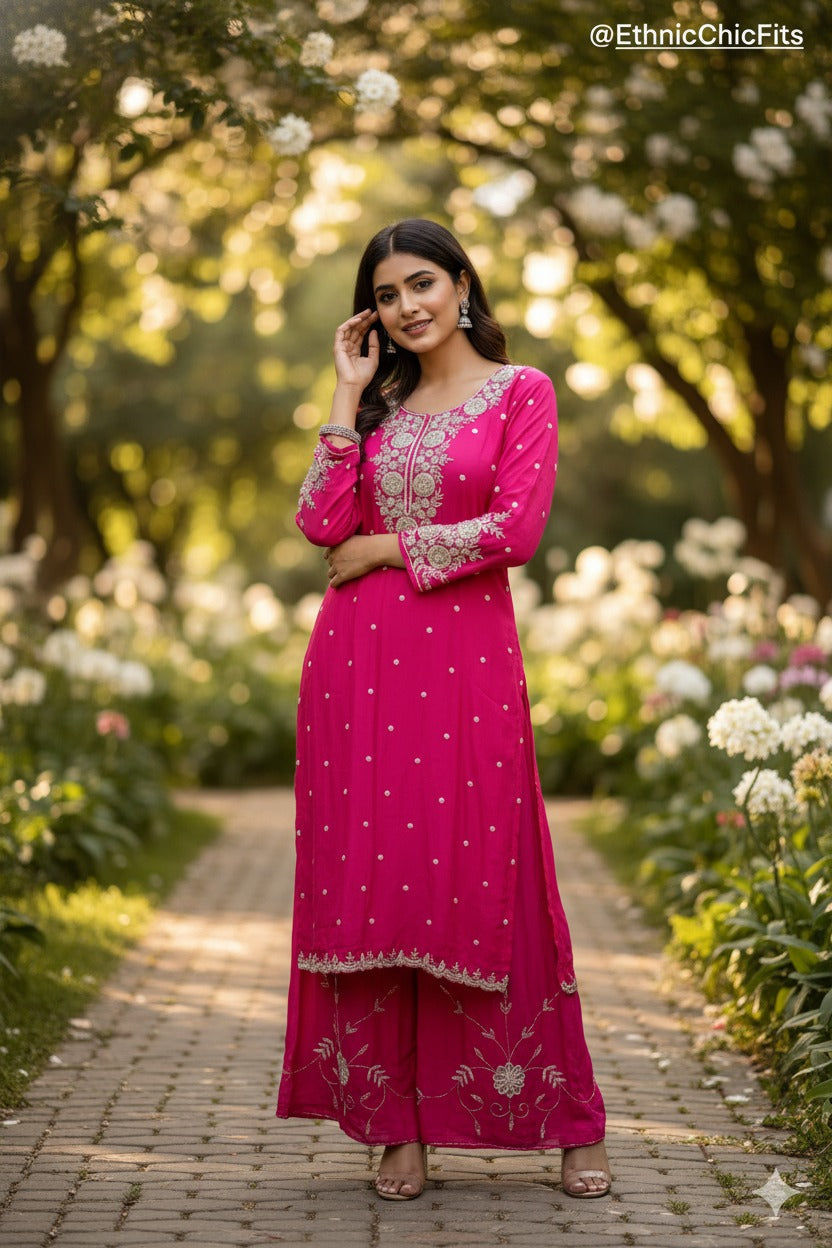 Pink Kurti